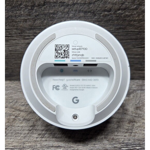 Google Wifi OeM Wireless Dual-Band Gigabit Mesh Wi-Fi Router Snow GJ2CQ - Picture 3 of 9